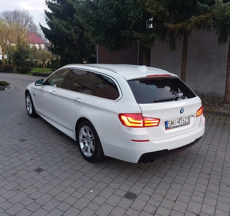 BMW Seria 5 cena 59900 przebieg: 152000, rok produkcji 2013 z Ruda Śląska małe 436